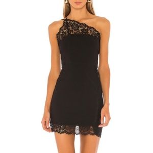 Free People Premonitions Lace Asymmetrical Dress